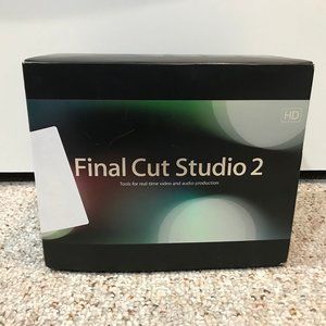 Apple Final Cut Pro 6 (Final Cut Studio 2) w/ Serial - VIDEO EDITING SOFTWARE